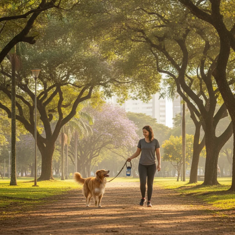 Passeio Seguro com o Pet: Cuidados com o Calor de Maringá