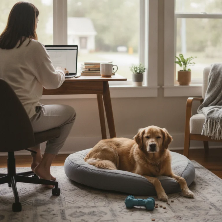 Trabalho Remoto com Pet em Casa: Como Manter a Rotina de Ambos