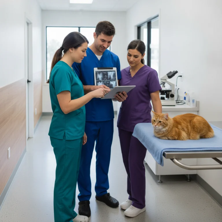 Equipe Multidisciplinar em uma Só Clínica Veterinária em Maringá: Por que Isso Facilita o Tratamento