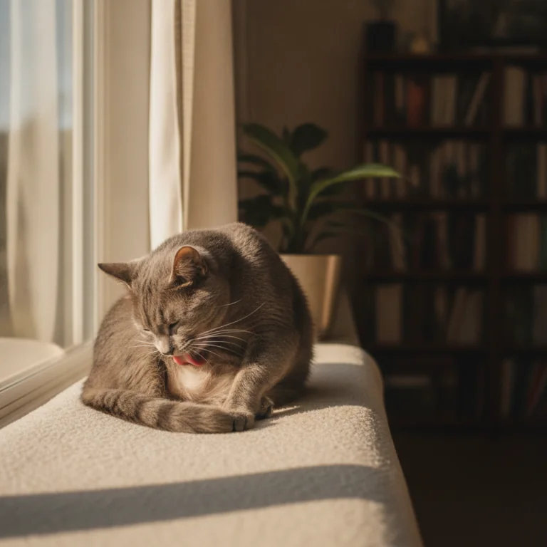 Alopecia Psicogênica em Gatos: Quando o Estresse Aparece na Pele