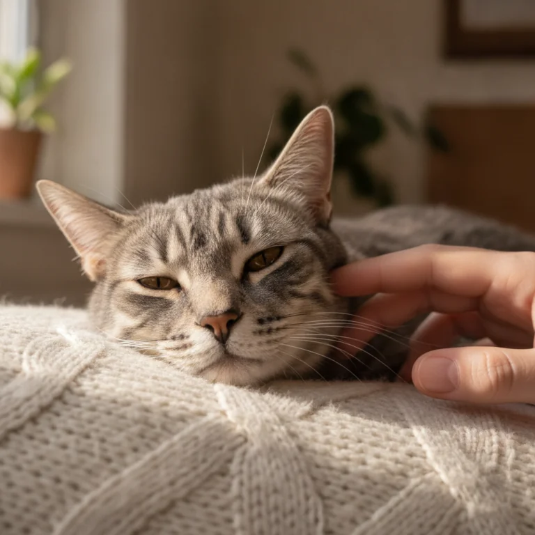 Gato Piscando Muito ou com o Olho Fechado: Sinal de Alerta