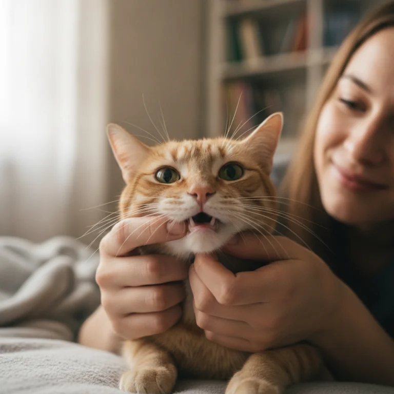 Gato com Gengiva Pálida: Sinal de Alerta que Pode Indicar Anemia