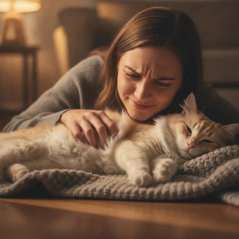 Gato com a Barriga Inchada e Dura: Sinal de Alerta