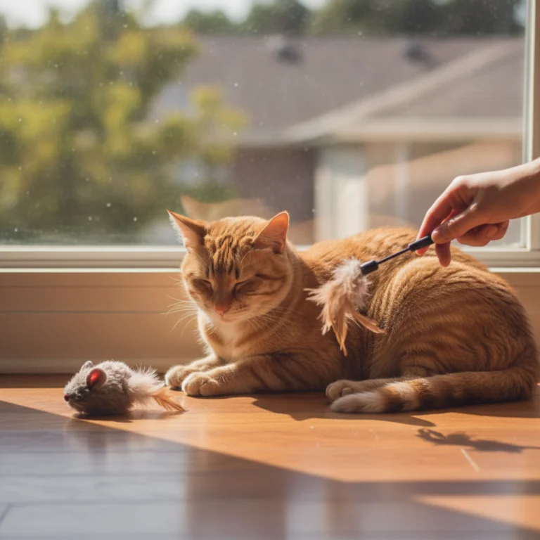 Gato que Parou de Brincar Completamente: Sinal de Alerta